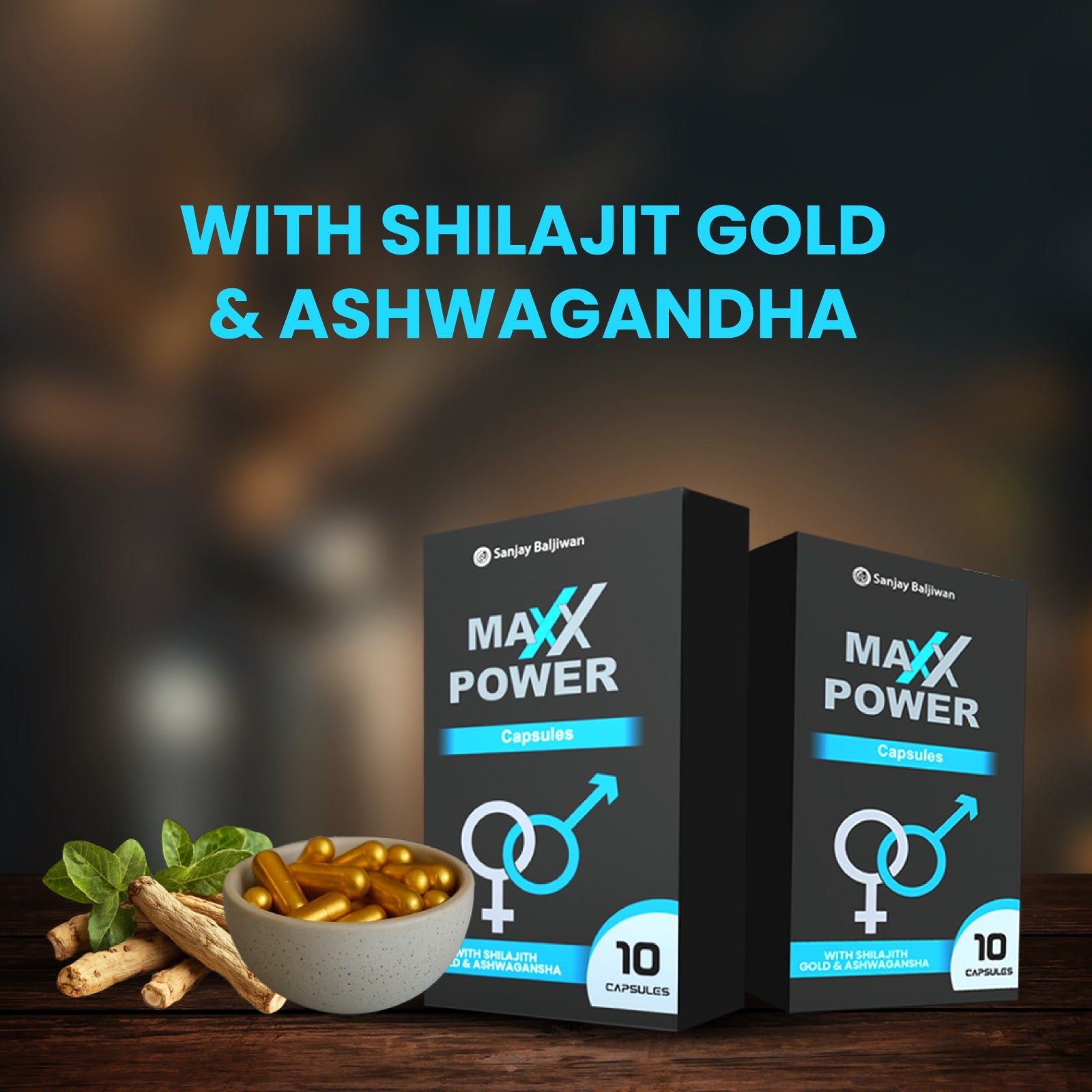 MAXX POWER – Ayurvedic Male Vitality Capsules